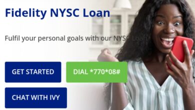 Fidelity Bank NYSC Loan Application