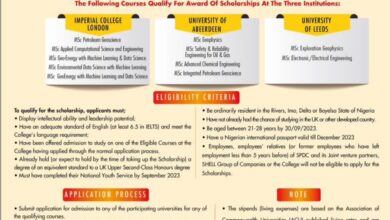 SPDC NDDC Postgraduate Scholarship