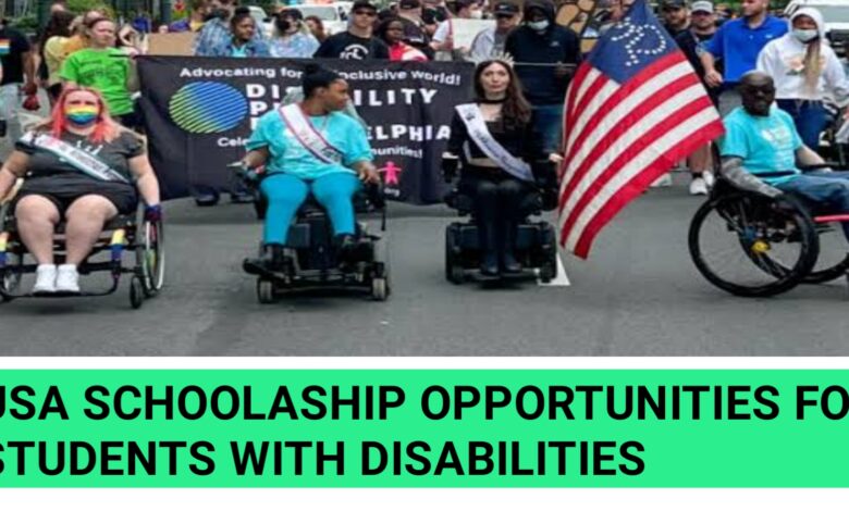 USA Schoolaship Opportunities for Students with Disabilities