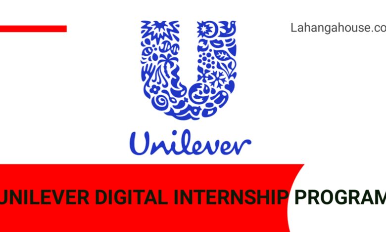 Unilever Digital Internship Program 2023