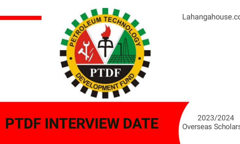 PTDF Interview Date