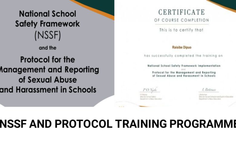 nssf and protocol training 2023/2024