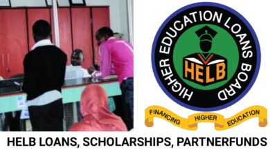 HELB LOANS, SCHOLARSHIPS, PARTNERFUNDS