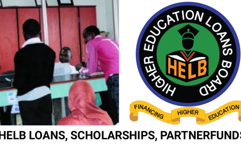 HELB LOANS, SCHOLARSHIPS, PARTNERFUNDS