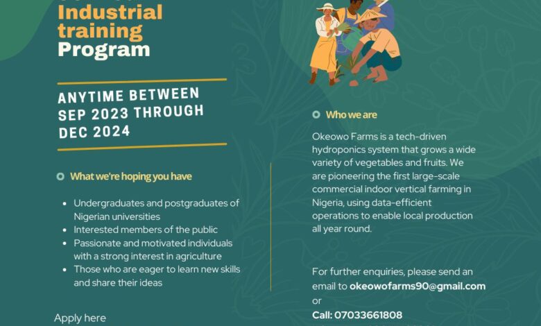 Okeowo Farms Industrial Training