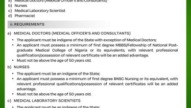 Katsina State Ministry of Health Recruitment 2024